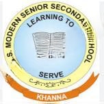 A.S. Modren Sen. Sec. School logo