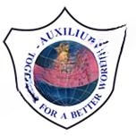 Auxilium ICSE School logo