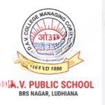 D A V Public School logo