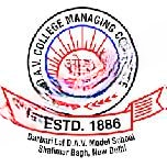Darbari Lal DAV Model School logo