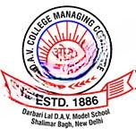 Darbari Lal DAV Model School logo