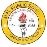 M.M. Public School logo