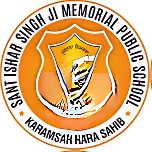 Sant Ishar Singh Ji Memorial Public School logo