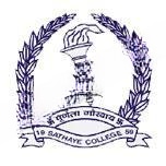 Sathaye College logo