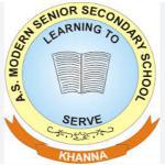 A.S. Modren Sen. Sec. School logo