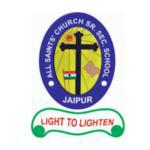 All Saints' Church Sr. Sec. School logo