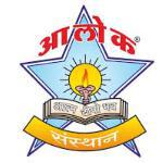 Alok Senior Secondary School logo