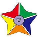 Five 'H' English High School logo