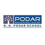 R.N. Podar School logo