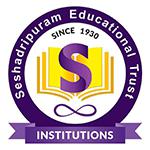Seshadripuram High School logo