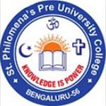 St. Phelomena's PU College logo