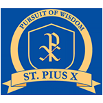 St. Pius X International School logo